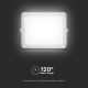 LED Holofote solar exterior LED/20W/3,2V 6400K branco IP65 + controlo remoto