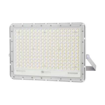 LED Holofote solar exterior LED/30W/3,2V 4000K branco IP65 + controlo remoto