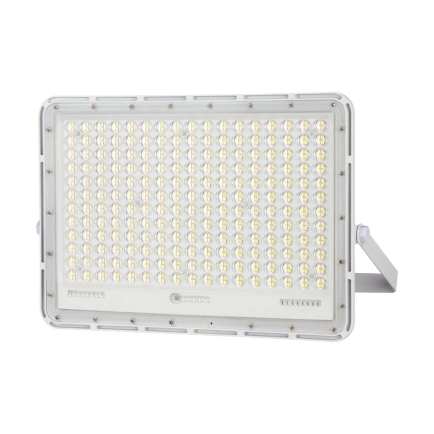 LED Holofote solar exterior LED/30W/3,2V 4000K branco IP65 + controlo remoto