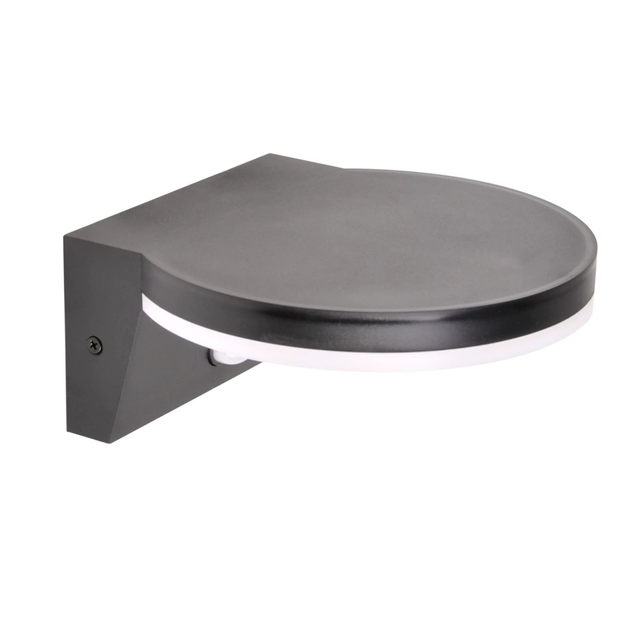 LED Iluminação de parede exterior com sensor TESA LED/10W/230V IP54 preto