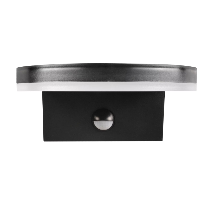 LED Iluminação de parede exterior com sensor TESA LED/10W/230V IP54 preto