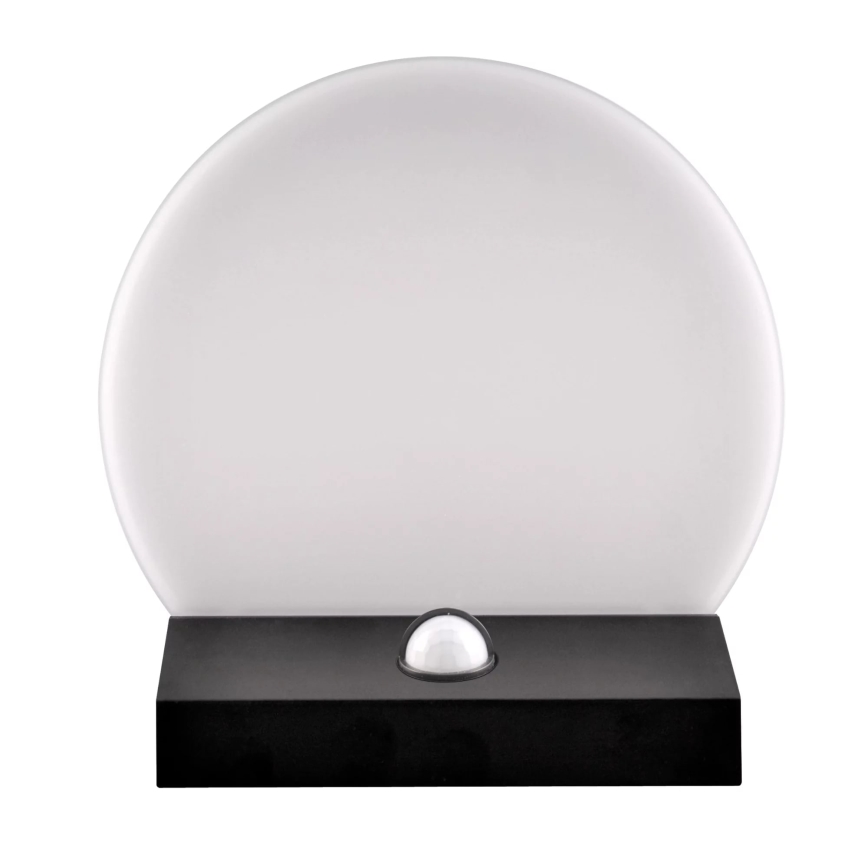 LED Iluminação de parede exterior com sensor TESA LED/10W/230V IP54 preto