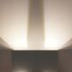 LED Iluminação de parede exterior LED/12W/230V IP54 preto