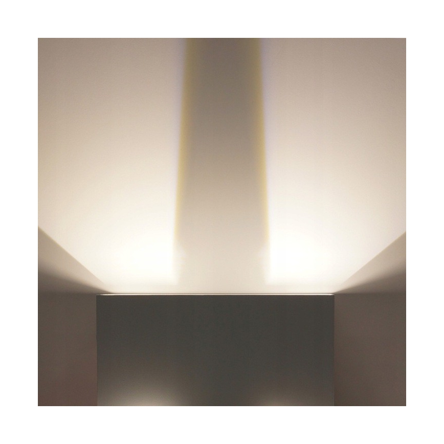 LED Iluminação de parede exterior LED/12W/230V IP54 preto