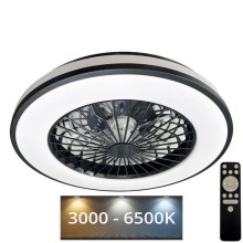 LED Iluminação de teto com regulação e ventoinha OPAL LED/48W/230V 3000-6500K + controlo remoto