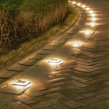 LED Iluminação solar exterior TERRACE LED/1,5W IP68