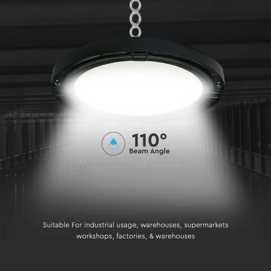 Luminária Industrial LED High Bay LED/100W/230V IP65 4000K