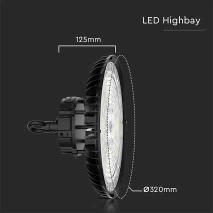 Luminária Industrial LED High Bay LED/200W/230V 3000K/4000K/6000K IP65