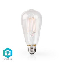 LED Lâmpada inteligente regulável VINTAGE ST64 E27/5W/230V