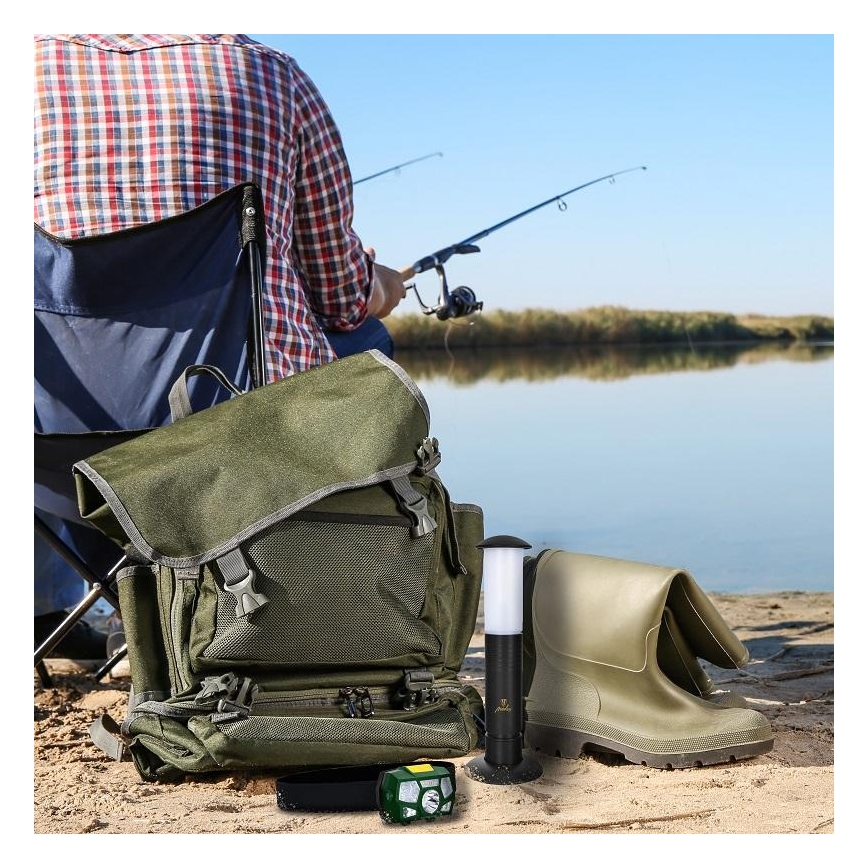 LED Lâmpada portátil 2xLED/1xD IPX4