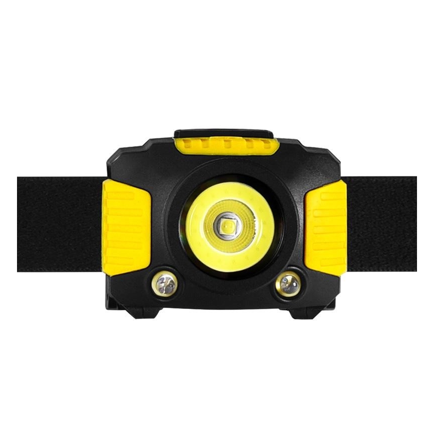 LED Lanterna de cabeça 2xLED/5W/3xAAA + LED/3W
