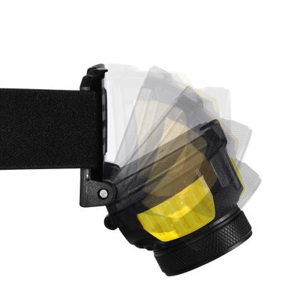 LED Lanterna de cabeça 2xLED/5W/3xAAA + LED/3W