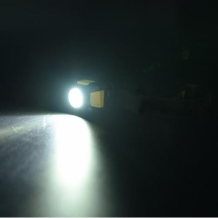 LED Lanterna de cabeça 2xLED/5W/3xAAA + LED/3W
