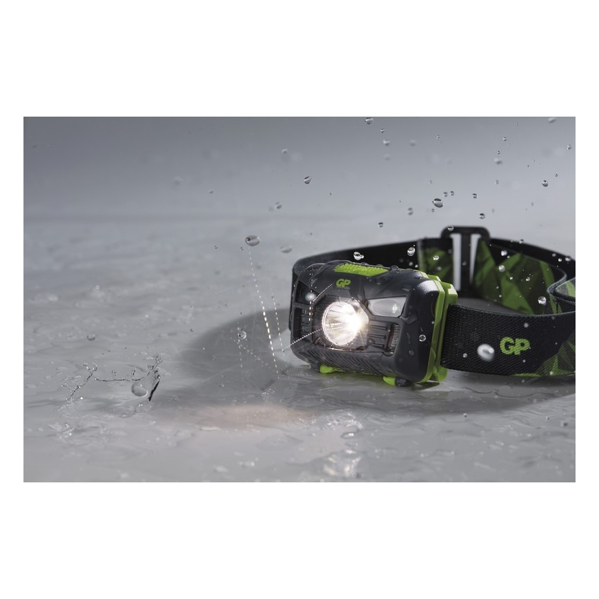 LED Lanterna de cabeça GP DISCOVERY CH34 2xLED/3xAAA