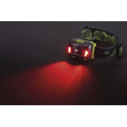 LED Lanterna de cabeça GP DISCOVERY CH34 2xLED/3xAAA