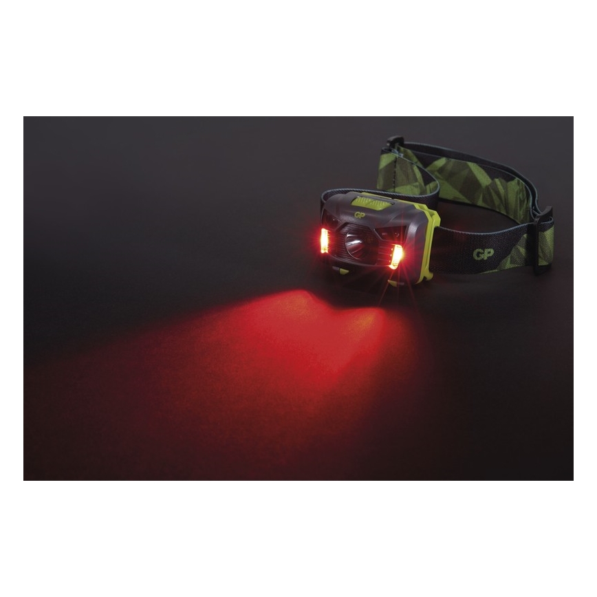 LED Lanterna de cabeça GP DISCOVERY CH34 2xLED/3xAAA