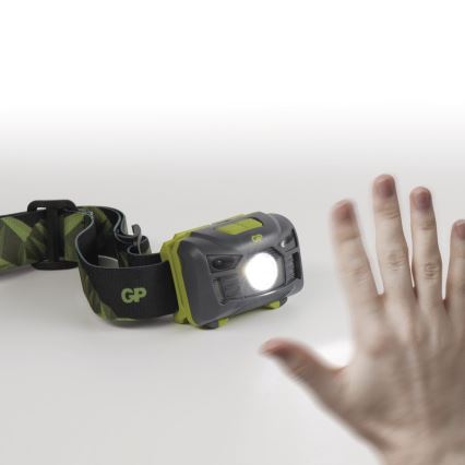 LED Lanterna de cabeça GP DISCOVERY CH34 2xLED/3xAAA