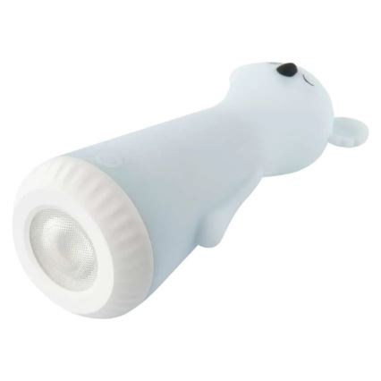 LED Lanterna infantil recarregável com intensidade regulável e luz noturna 2 em 1 LED/3,7V 1200 mAh