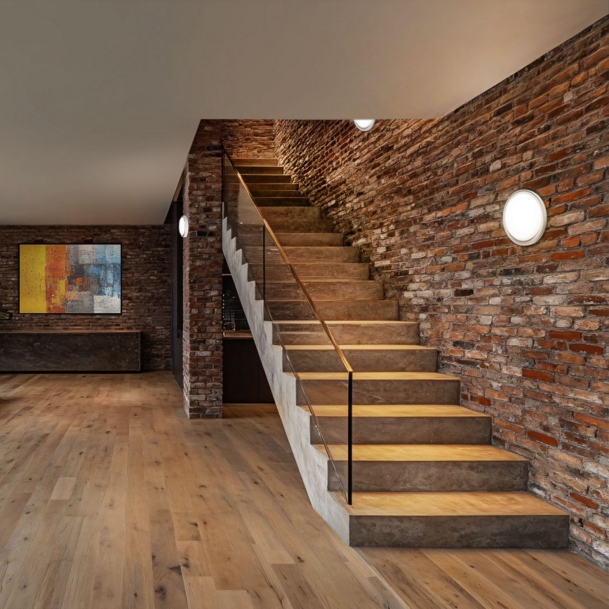 Luminária de parede LED para banheiro PASTILO LED/10W/230V 2700/4000/6000K IK10 IP54 branca redonda