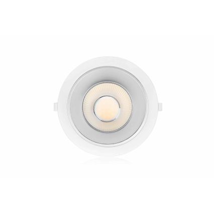 Luminária LED de embutir para casa de banho NYON LED/34W/230V 3000/4000/5700K Ø 23,2 cm IP44 branca
