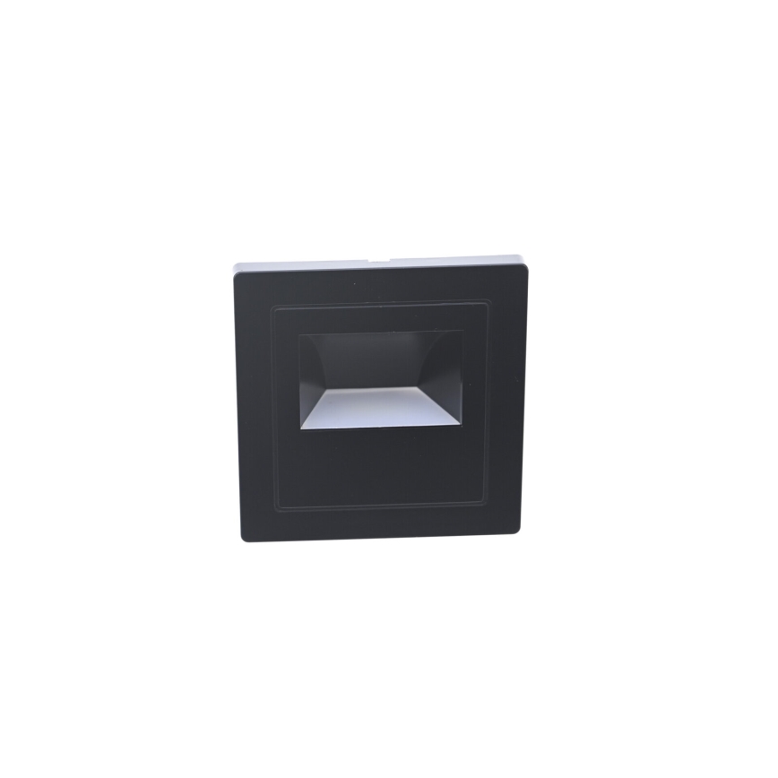 LED Luminária de escada LED/3W/230V 6000K preta