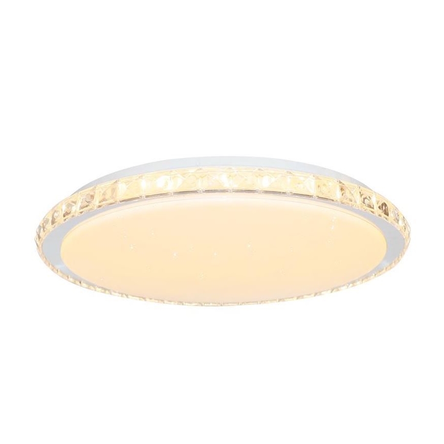Luminária de teto LED dimmerizável LED/48W/230V 2700-6500K Wi-Fi Tuya + controlo remoto