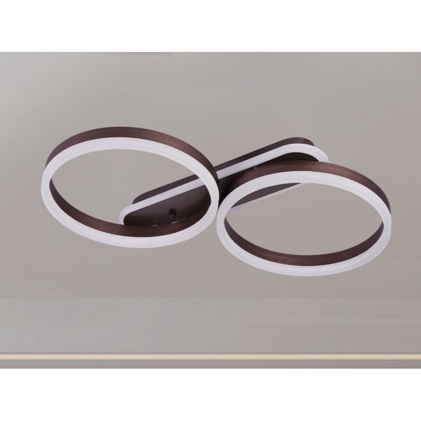 LED Luminária de teto dimerizável LED/60W/230V 3000-6500K + controlo remoto