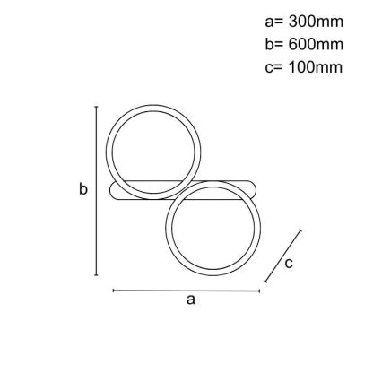 LED Luminária de teto dimerizável LED/60W/230V 3000-6500K + controlo remoto
