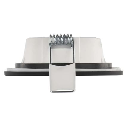 Luminária de teto embutida para banheiro LED LORI LED/4,5W/230V IP65 2700/4000K diâmetro 8,5 cm preta