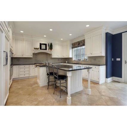 Luminária de teto embutida para banheiro LED VEGA LED/6W/230V 2800K diâmetro 11,8 cm IP44