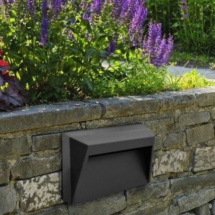 LED Luminária Externa para Escadas HOLDEN LED/1,6W/230V IP65 antracite