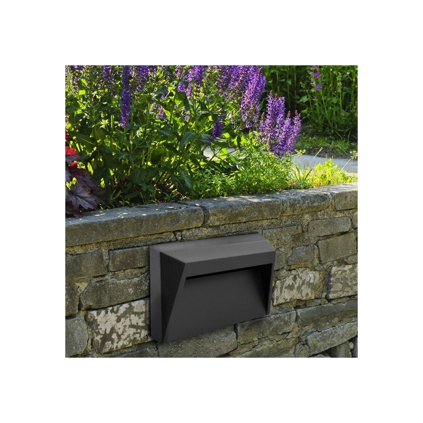 LED Luminária Externa para Escadas HOLDEN LED/1,6W/230V IP65 antracite