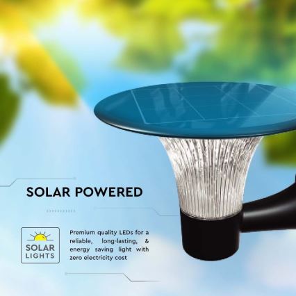 Luminária de parede solar LED com sensor LED/15W/3,2V 4000K/6000K IP65 6000 mAh