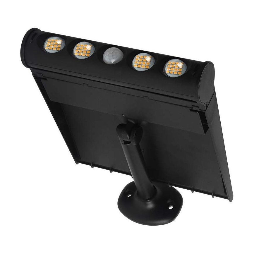 Luminária de parede solar LED com sensor LED/8W/3,7V IP65 3000K 4000 mAh