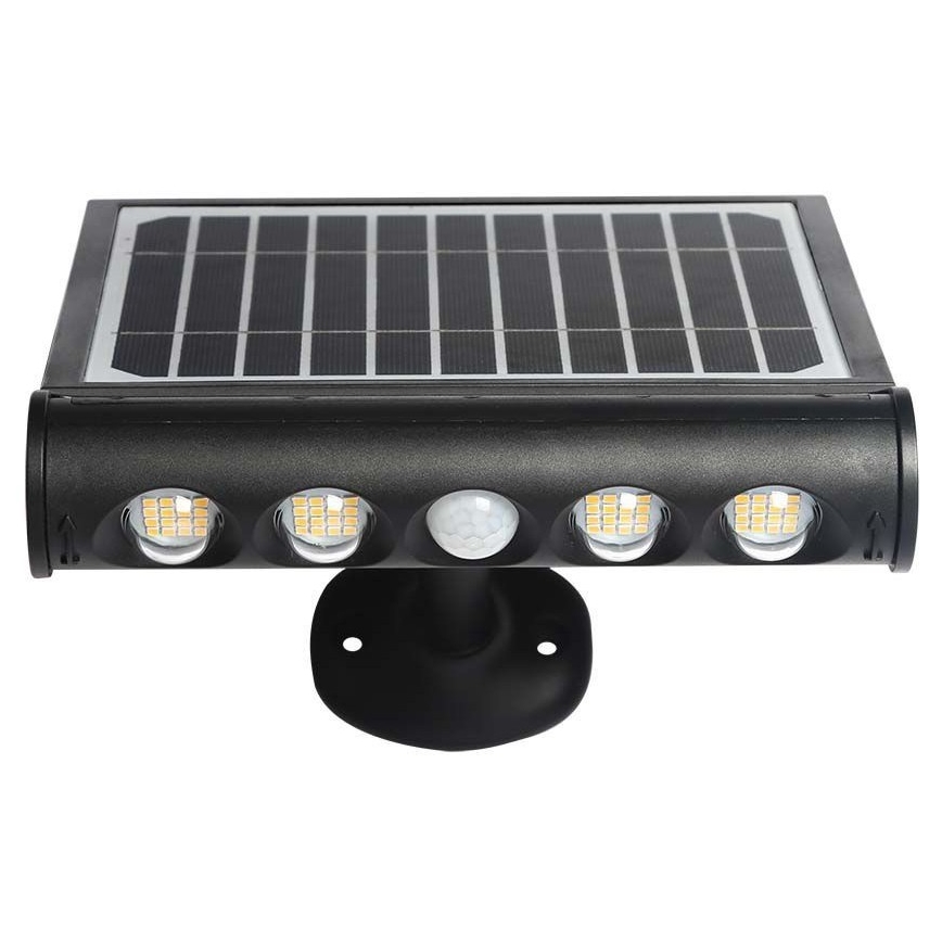 Luminária de parede solar LED com sensor LED/8W/3,7V IP65 4000K 4000 mAh