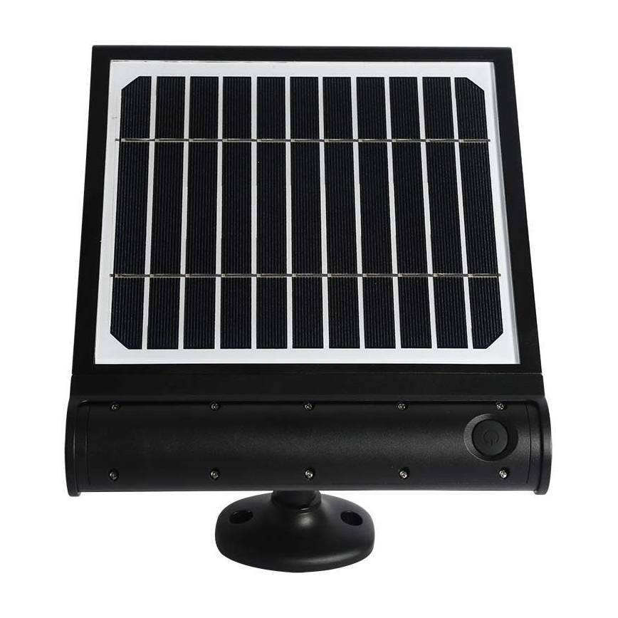 Luminária de parede solar LED com sensor LED/8W/3,7V IP65 6000K 4000 mAh