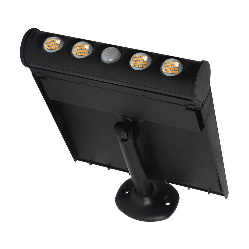 Luminária de parede solar LED com sensor LED/8W/3,7V IP65 6000K 4000 mAh