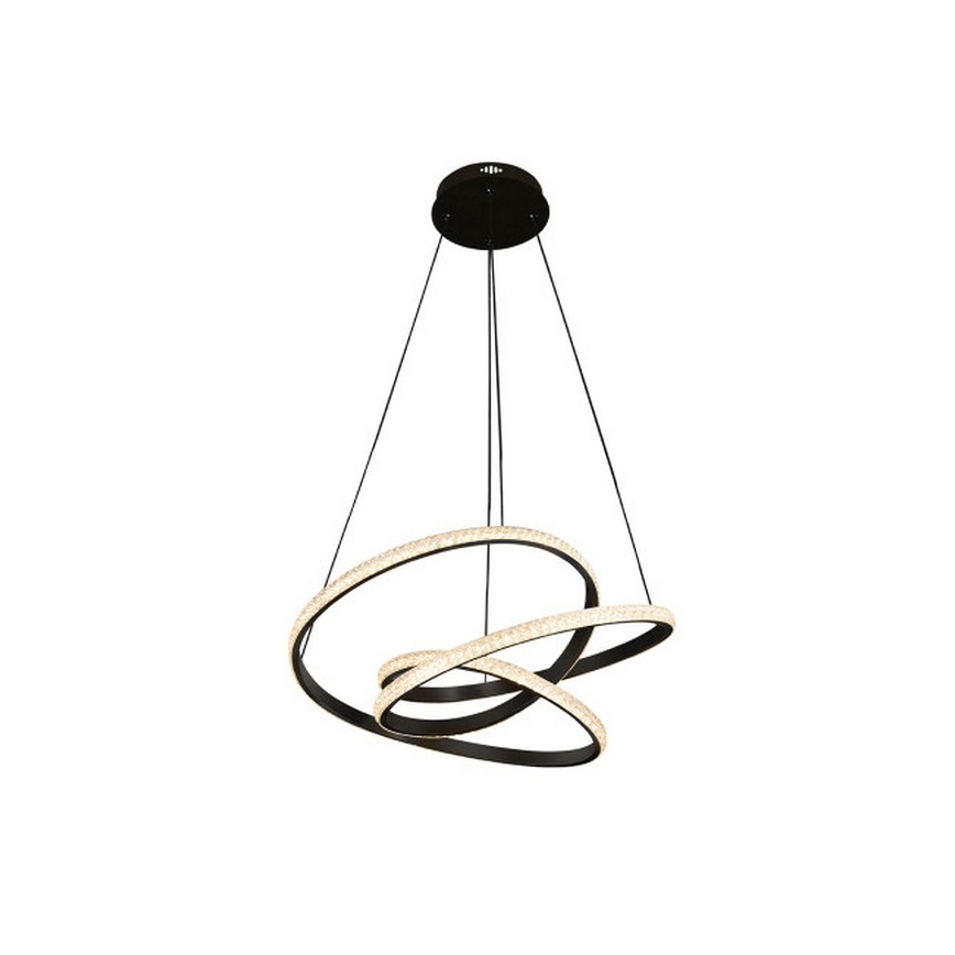 Lustre pendente LED dimerizável suspenso por cabo LED/90W/230V 3000-6500K Ø47 cm + comando remoto