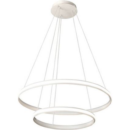 Lustre LED regulável suspenso por cabo LED/90W/230V 3000-6500K diâmetro 60 cm + controlo remoto