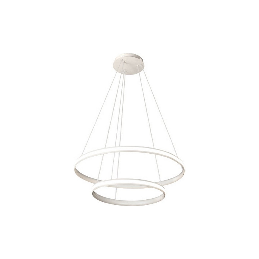 Lustre LED regulável suspenso por cabo LED/90W/230V 3000-6500K diâmetro 60 cm + controlo remoto