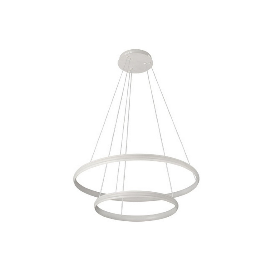 Lustre LED regulável suspenso por cabo LED/90W/230V 3000-6500K diâmetro 60 cm + controlo remoto