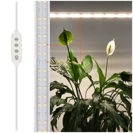 Luminária LED para cultivo de plantas GROWLY LED/15W/230V
