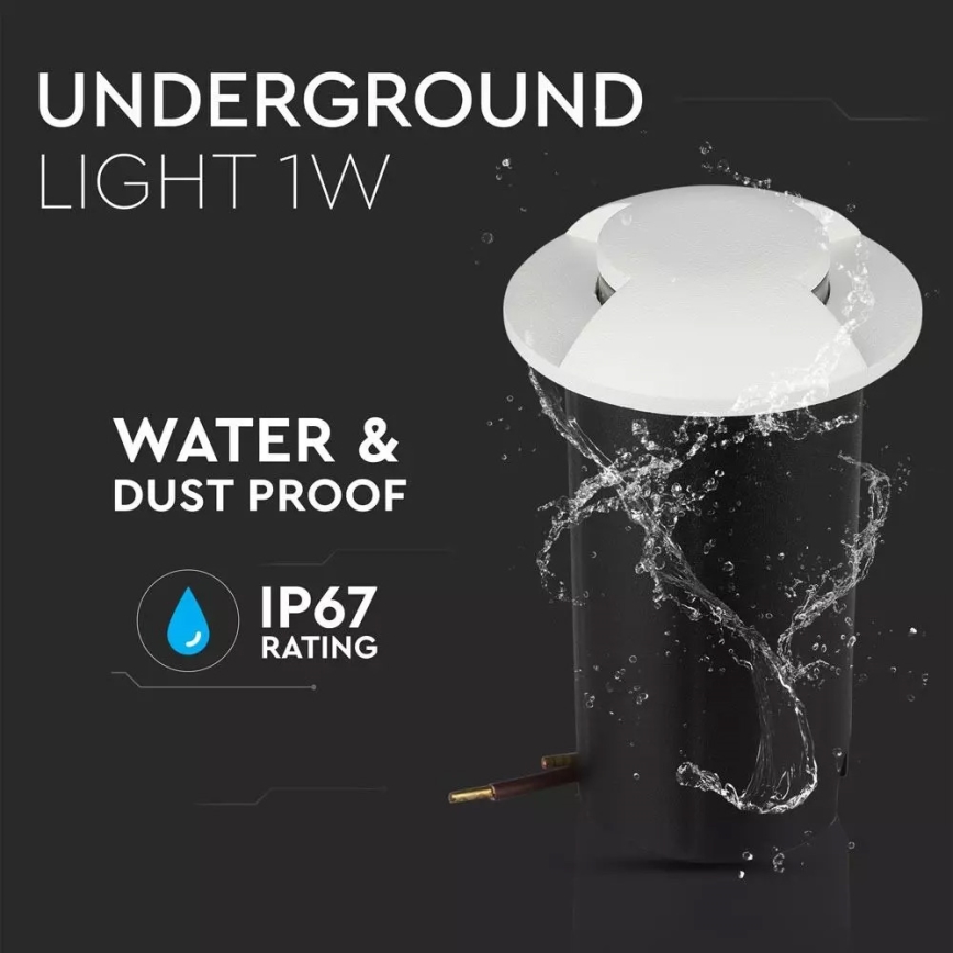 LED Luz de navegação de exterior LED/1W/12V IP67