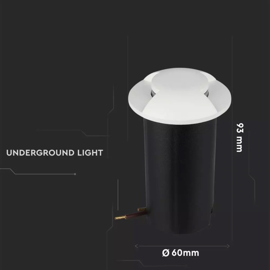LED Luz de navegação de exterior LED/1W/12V IP67