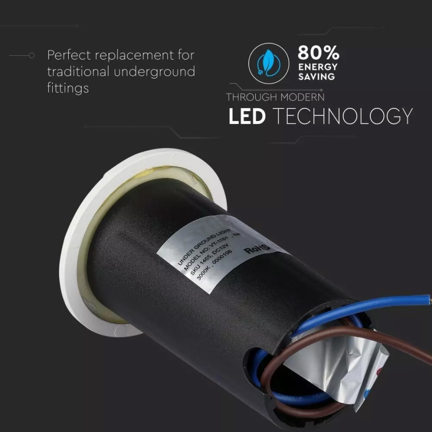 LED Luz de navegação de exterior LED/1W/12V IP67