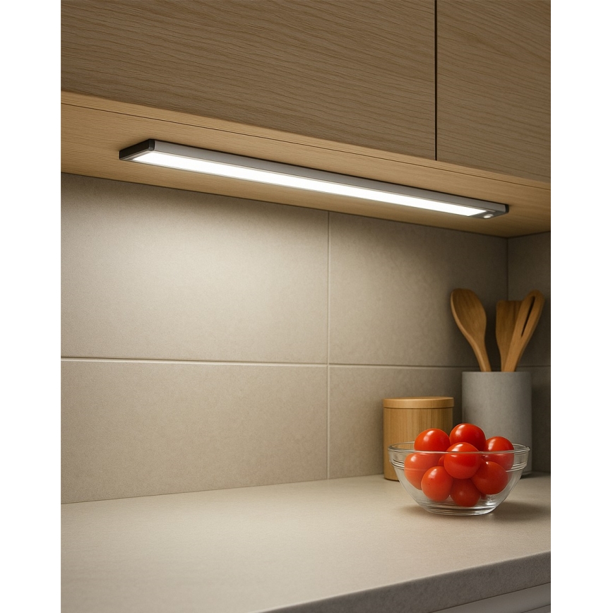 Iluminação LED recarregável para móveis com sensor LED/3,5W/5V USB 800 mAh 4200K 46 cm