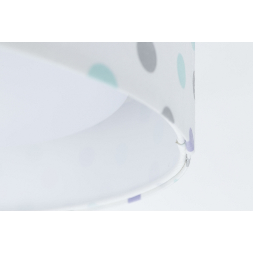 Luminária de teto infantil LED GALAXY KIDS LED/24W/230V com bolinhas coloridas