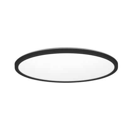 Luminária de teto LED para banheiro NIVERA LED/18W/230V IP54 3000/4000/6000K diâmetro 30 cm preta