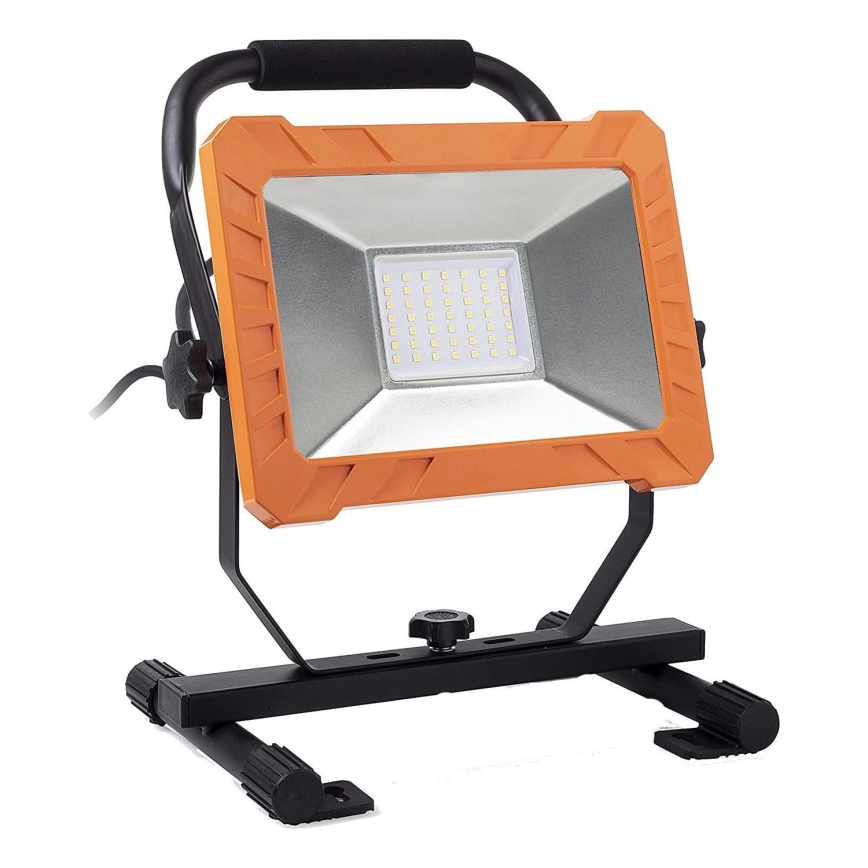 LED Refletor LED/50W/230V 6500K IP65 laranja/preto