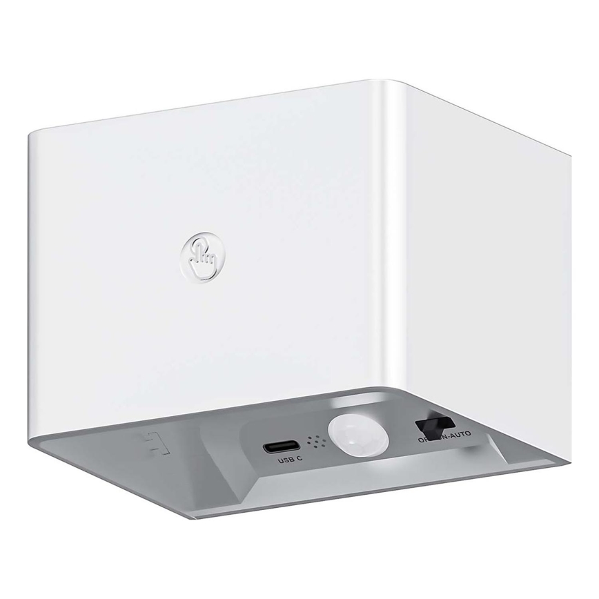 LED Regulação parede táctil iluminação com sensor MIRI LED/2,5W/3,7V 3000/4000/6400K 4000 mAh branco